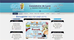 Desktop Screenshot of consistoiredelyon.fr